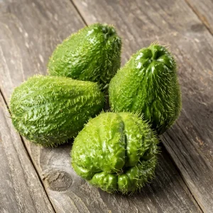 Chayote con espinas
